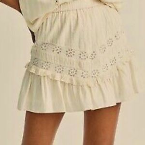 Brand new love shack fancy Cove skirt.